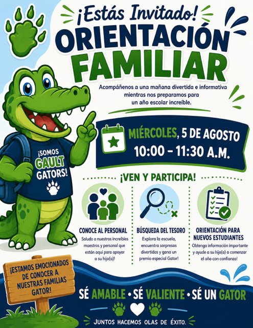 Orientation Information August 5 Spanish